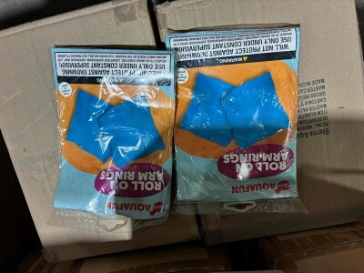 Aquafun Roll On Arm Rings - Incorrect Warning Label - 3