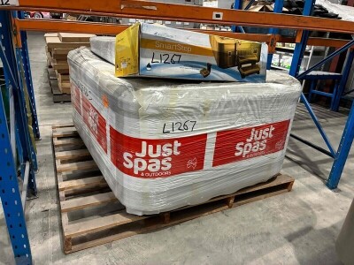Complete Spa Set With Lid & Steps - 4