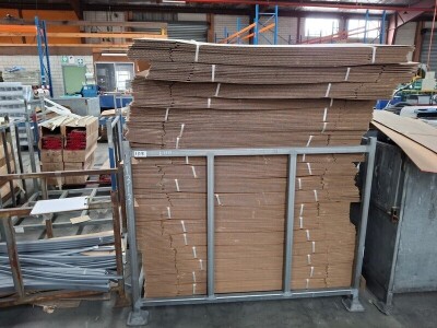 Stillages And Pallets Of Scored Carton