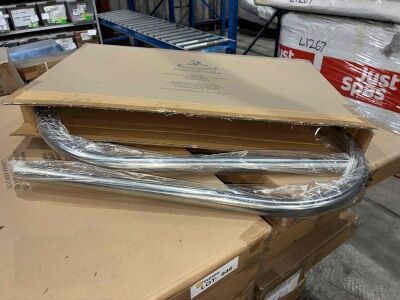 In-Deck Hand Rails #200310 Stainless Steel ( A Pair) - 2