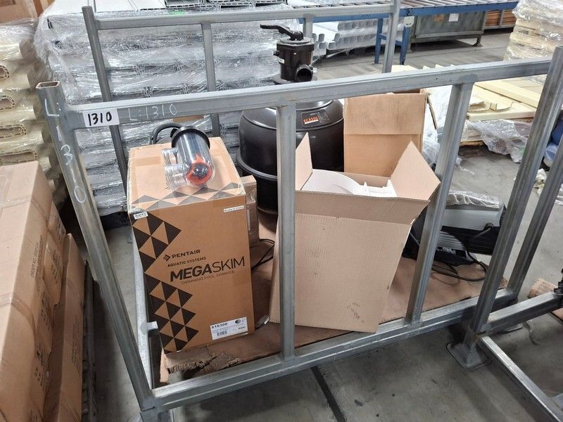 Pallet Of Assorted Pool Equipment