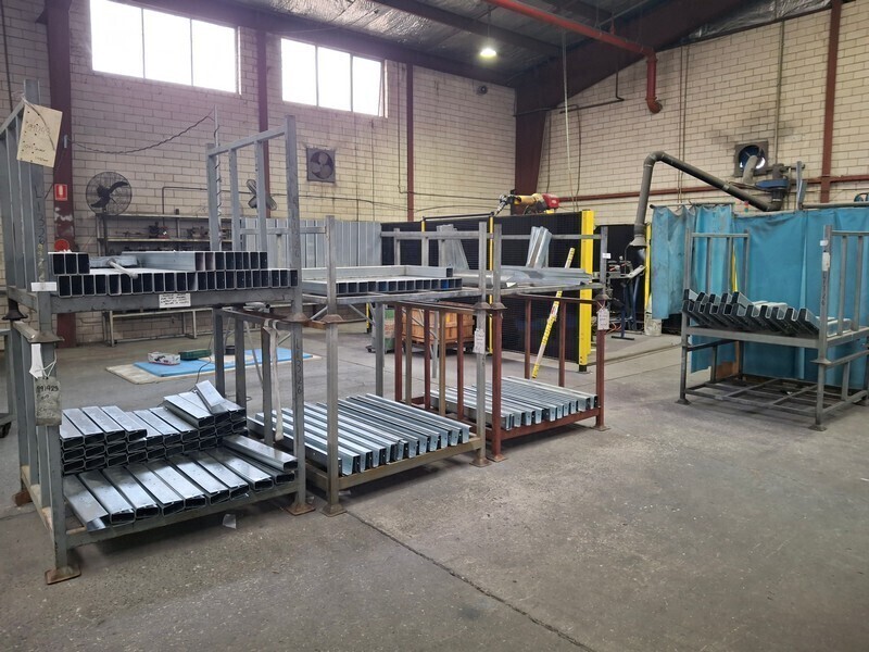 Stillages Of Assorted Channel Joiners & Channel Spacers