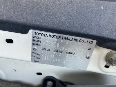 2022 Toyota Hilux Workmate TGN121R- TTKLQ3 - 20