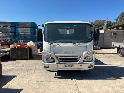 2021 Isuzu NPR-Tradepack, 45-155 Tray Truck