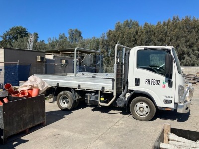 2021 Isuzu NPR-Tradepack, 45-155 Tray Truck - 3