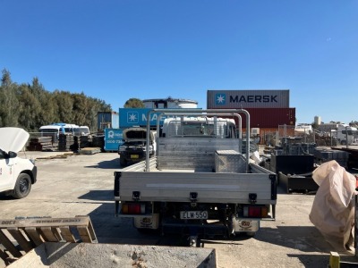 2021 Isuzu NPR-Tradepack, 45-155 Tray Truck - 4