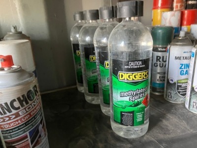 Assorted Spray Can - 5