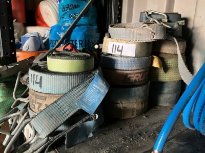 Assorted Ratchet Tiedown Straps - 2