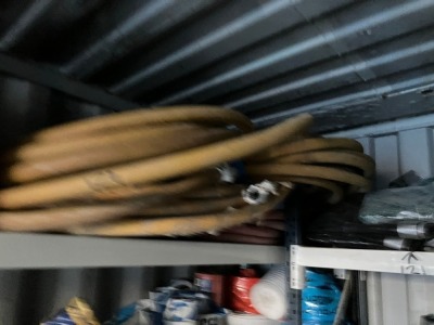 Assorted Items On Shelving And Hooks - 5
