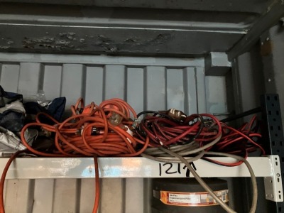 Assorted Items On Shelving And Hooks - 6