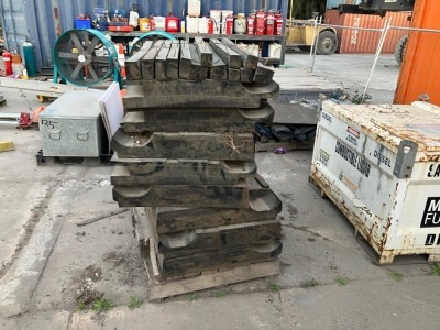 Pallet Of Assorted Heavy Duty Rubber Pads - 2