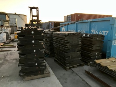 Pallet Of Assorted Heavy Duty Rubber Pads - 4