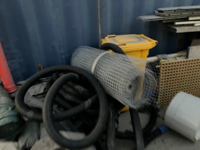Pallet Of Safety Bollards and Bases and Assorted Items - 2