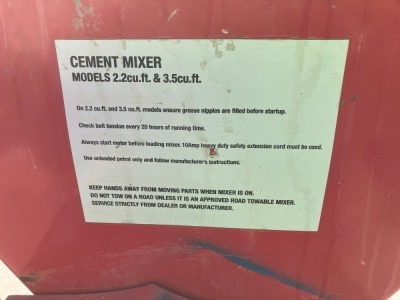 Concrete Mixer - 2