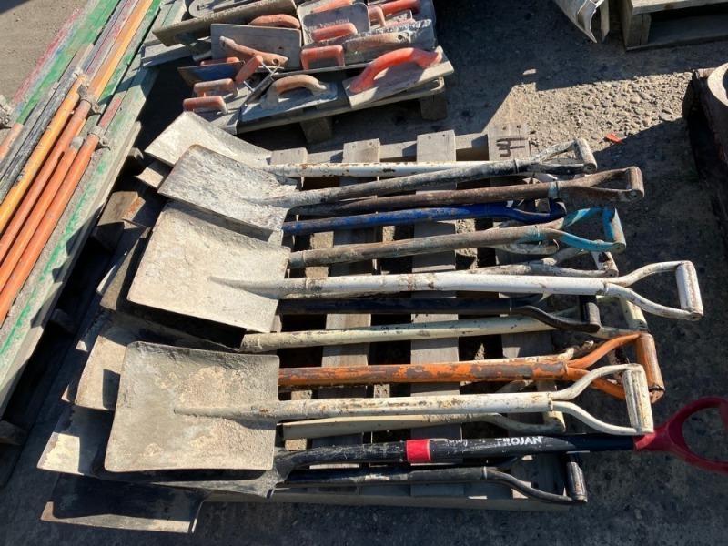 Pallet Of Assorted Shovels