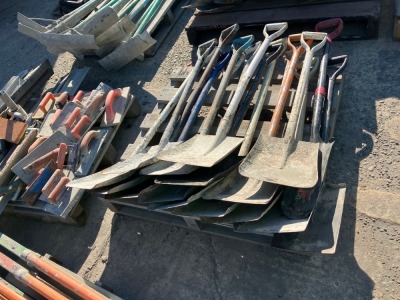 Pallet Of Assorted Shovels - 2