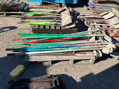 Pallet Of Concrete Rakes - 2