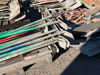 Pallet Of Concrete Rakes - 3