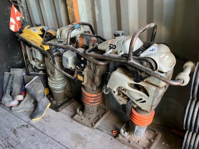 Assorted Tamping Rammers