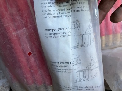 Drain Rod Set - 3