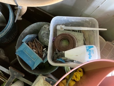 Assorted Buckets & Boxes Of Fastening Supplies - 5