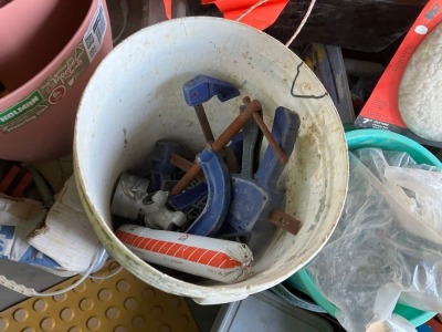 Assorted Buckets & Boxes Of Fastening Supplies - 6
