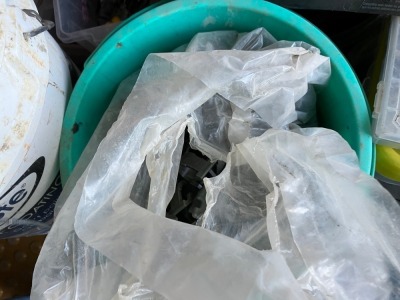 Assorted Buckets & Boxes Of Fastening Supplies - 9