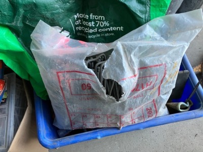 Assorted Buckets & Boxes Of Fastening Supplies - 11