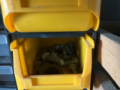 Small Parts Organizer Cabinet - 4