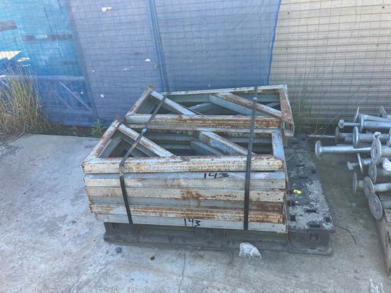 Pallet of Structural Steel Frame