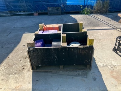 Timber Site Box With Panel Shims And Steel Components - 2