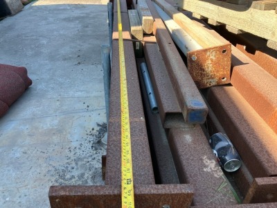 Timber Site Box With Panel Shims And Steel Components - 10