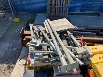 Pallet of Various Scaffolding Components