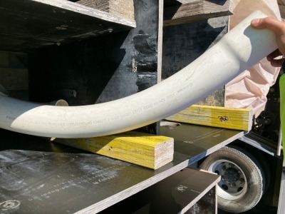Timber Site Box With Assorted PVC Electrical Conduits - 12