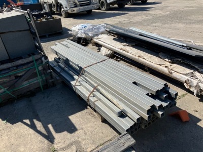 Pallet Containing Galvanized Steel Square Hollow Sections - 5