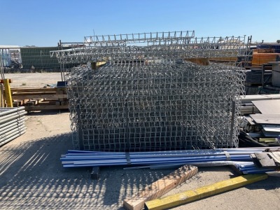 Pallet of Galvanized Roll-Top Wire Mesh Fence - 2