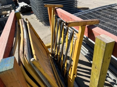 Timber Site Box Containing Warning Signs - 6