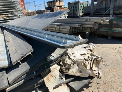 Pile Of Steel Channels - 2