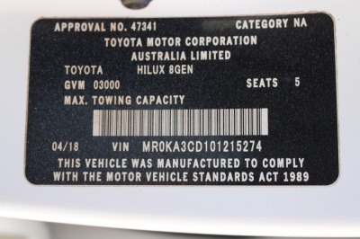 2018 Toyota Hilux 8Gen SR GUN126R - 16