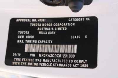 2019 Toyota Hilux 8 Gen SR GUN126R - 16