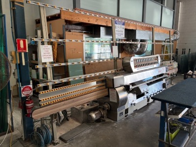 Glass Panel Straightline Edging Machine - 3