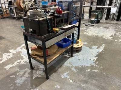Punch Stations Aluminium Bar Notching Station - 2