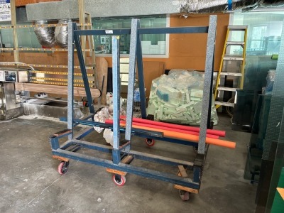 A-Frame Glass Panel Trolley - 2