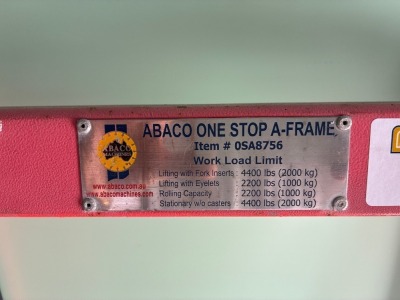 A-Frame Glass Panel Trolley - 3
