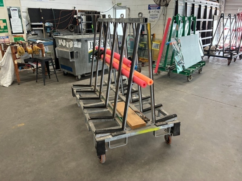 A-Frame Glass Panel Trolley