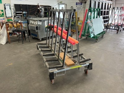 A-Frame Glass Panel Trolley