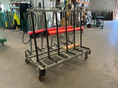 A-Frame Glass Panel Trolley - 2