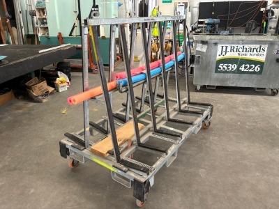 A-Frame Glass Panel Trolley - 4
