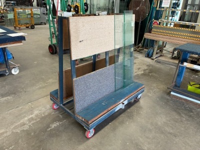 A-Frame Glass Panel Trolley - 3