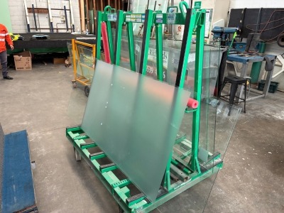 A-Frame Glass Panel Trolley - 3